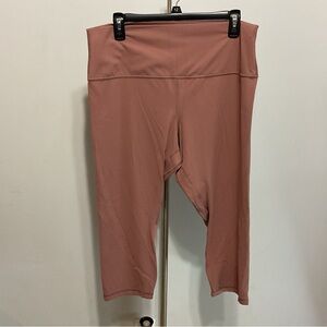 Lululemon Pink Crop Leggings Size 16